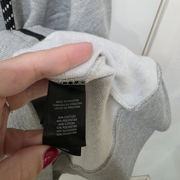 Kenneth Cole Men’s Zip Up Hoodie 2X Gray Full Zip Sweatshirt NWT Casual - Picture 8 of 11